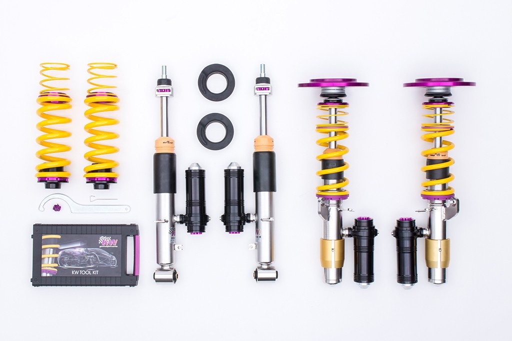 KW Clubsport 2-Way Coilover Kit - 2015-2018 Audi A3