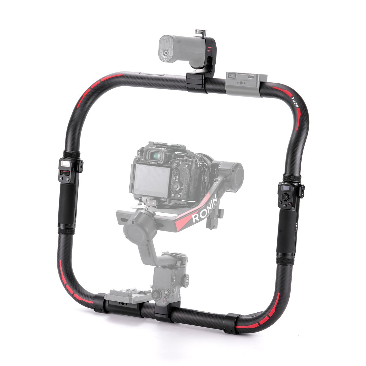 Tilta Soft Shell Case Voor DJI RS2 & Advanced Ring Grip - Waterdicht & Beschermend