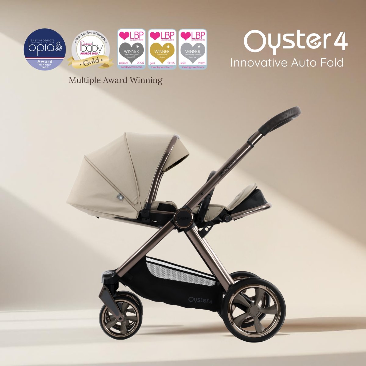 Oyster3 Stroller Pebble color(copy)