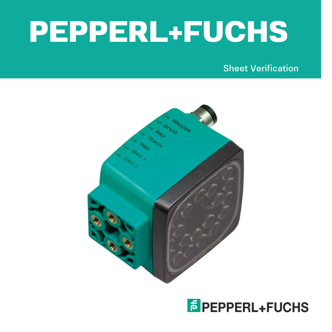 Pepperl+Fuchs Sheet Verification