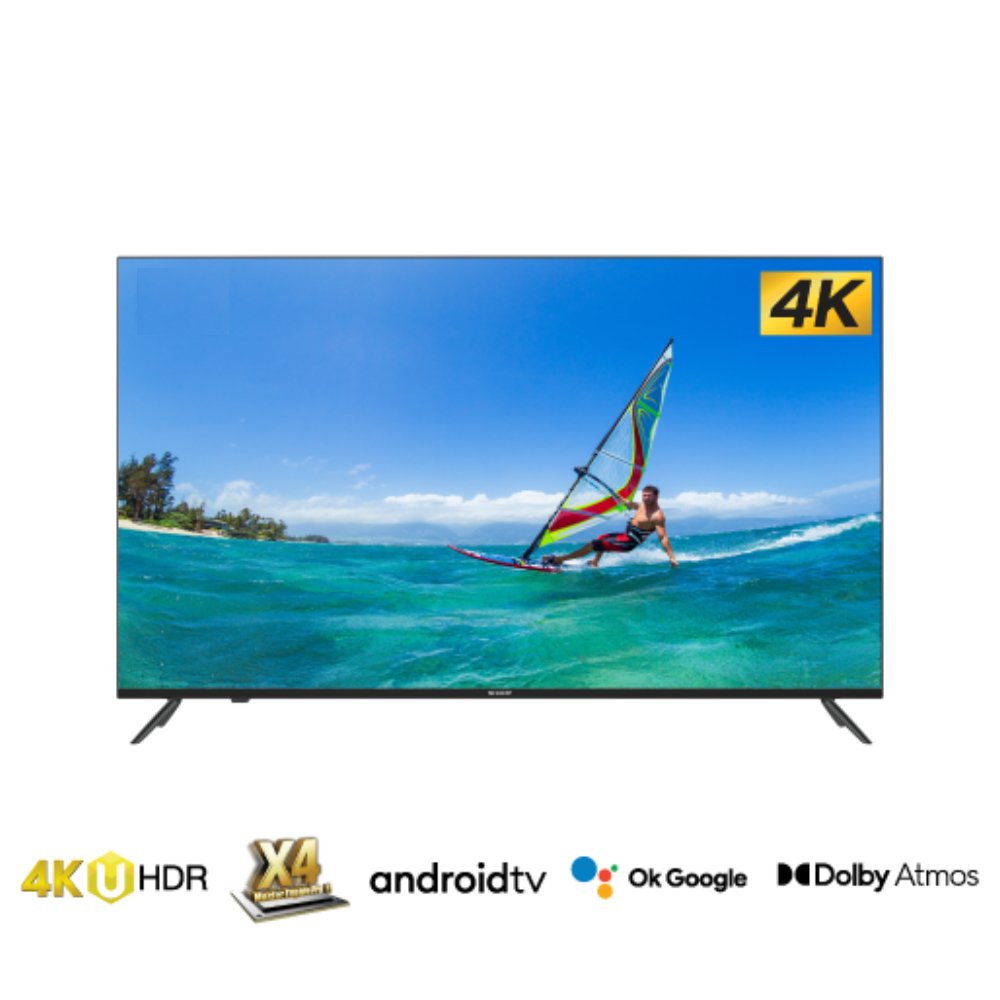 Sharp 65 รุ่น 4t C65ek2x 4k Android Tv Jingjungto