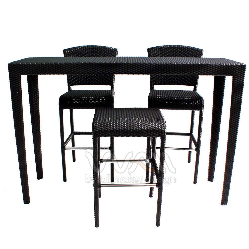 Rattan Bar Set - allmakerdesign