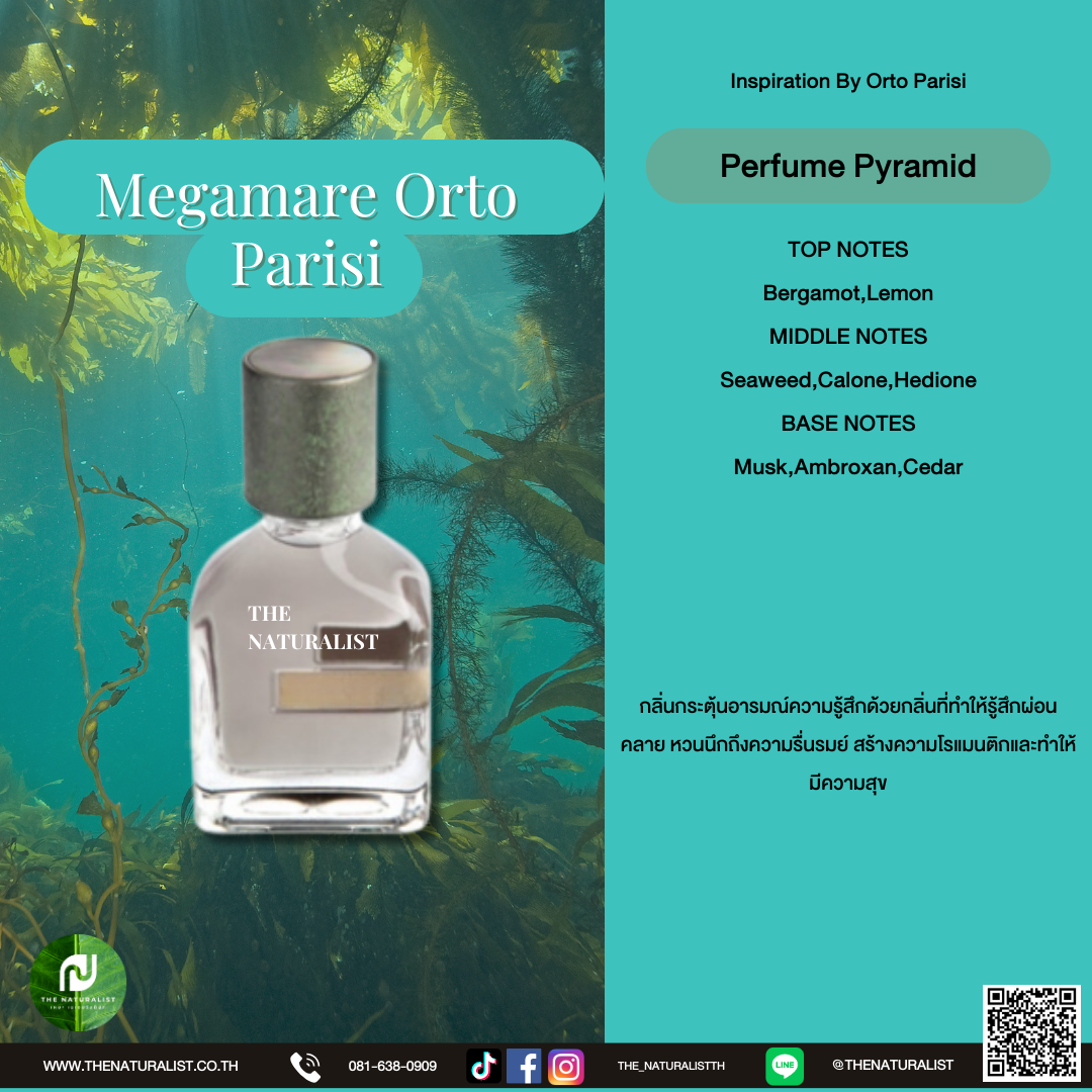 น้ำหอมเมกามาเร ออร์โต ปารีซี - Megamare Orto Parisi - thenaturalist
