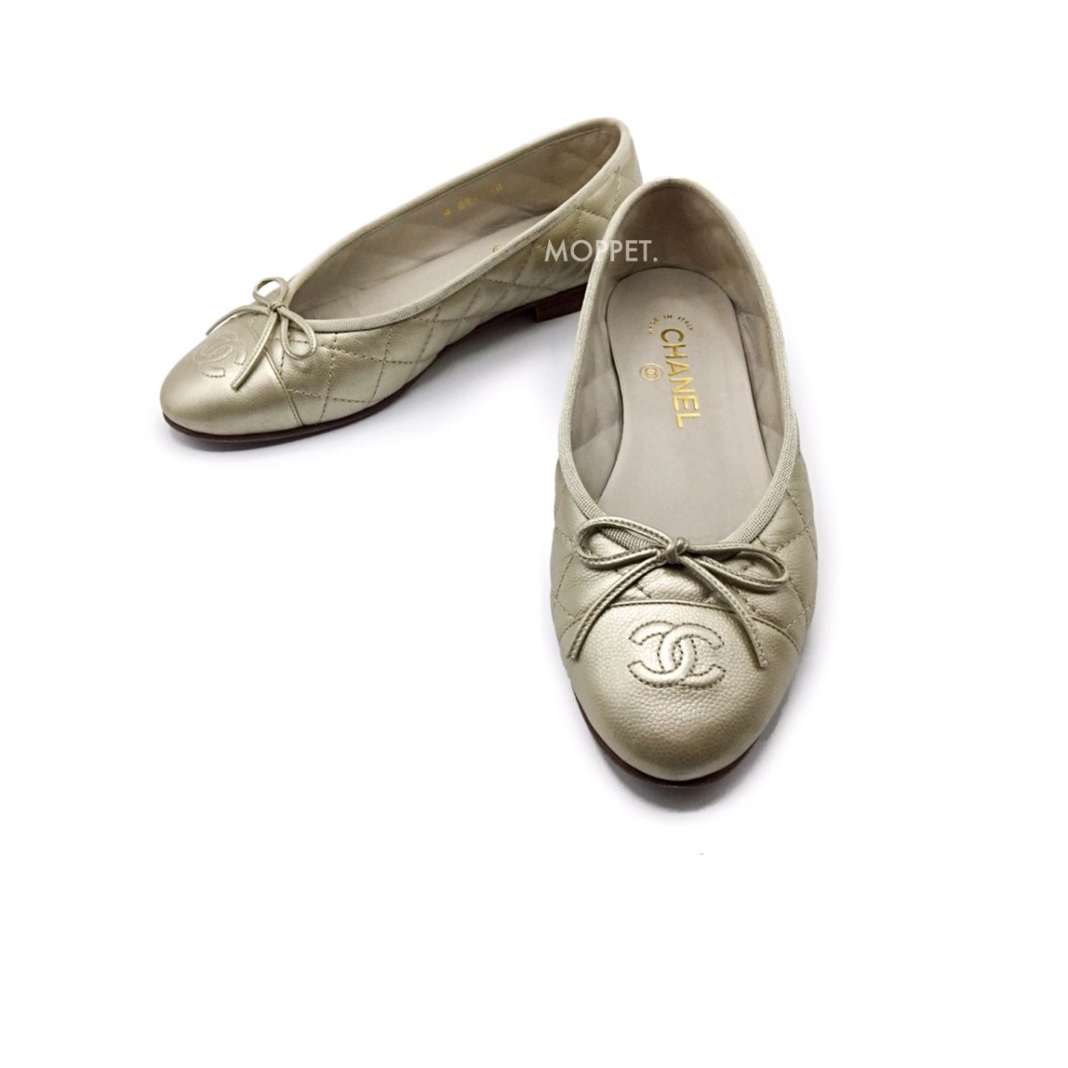 Used chanel online flats