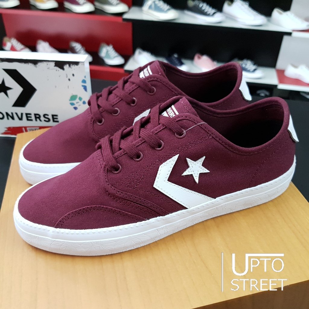 Converse Zakim Ox Deep Bordeaux White 12100753PDN uptostreet