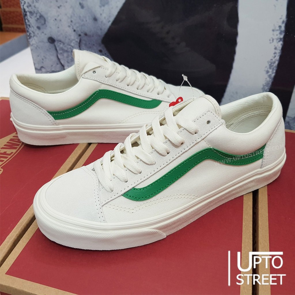 vans marshmallow green