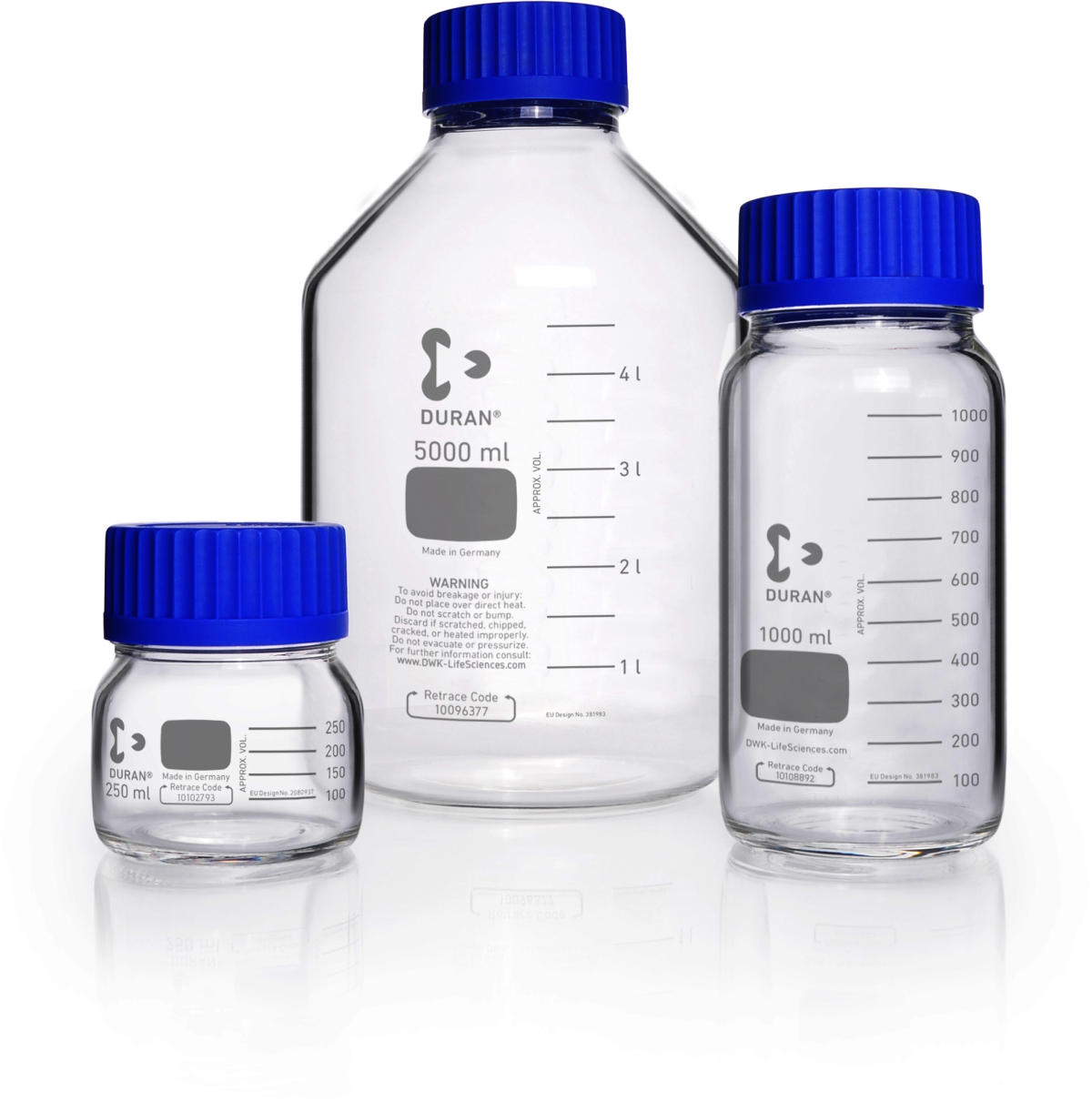 Bottle Laboratory wide neck