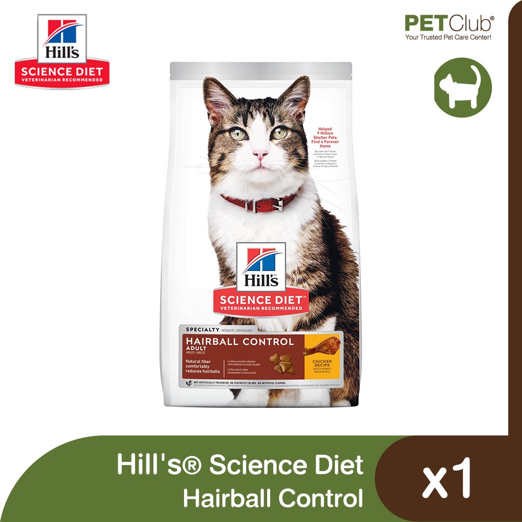 Science diet clearance cat hairball control