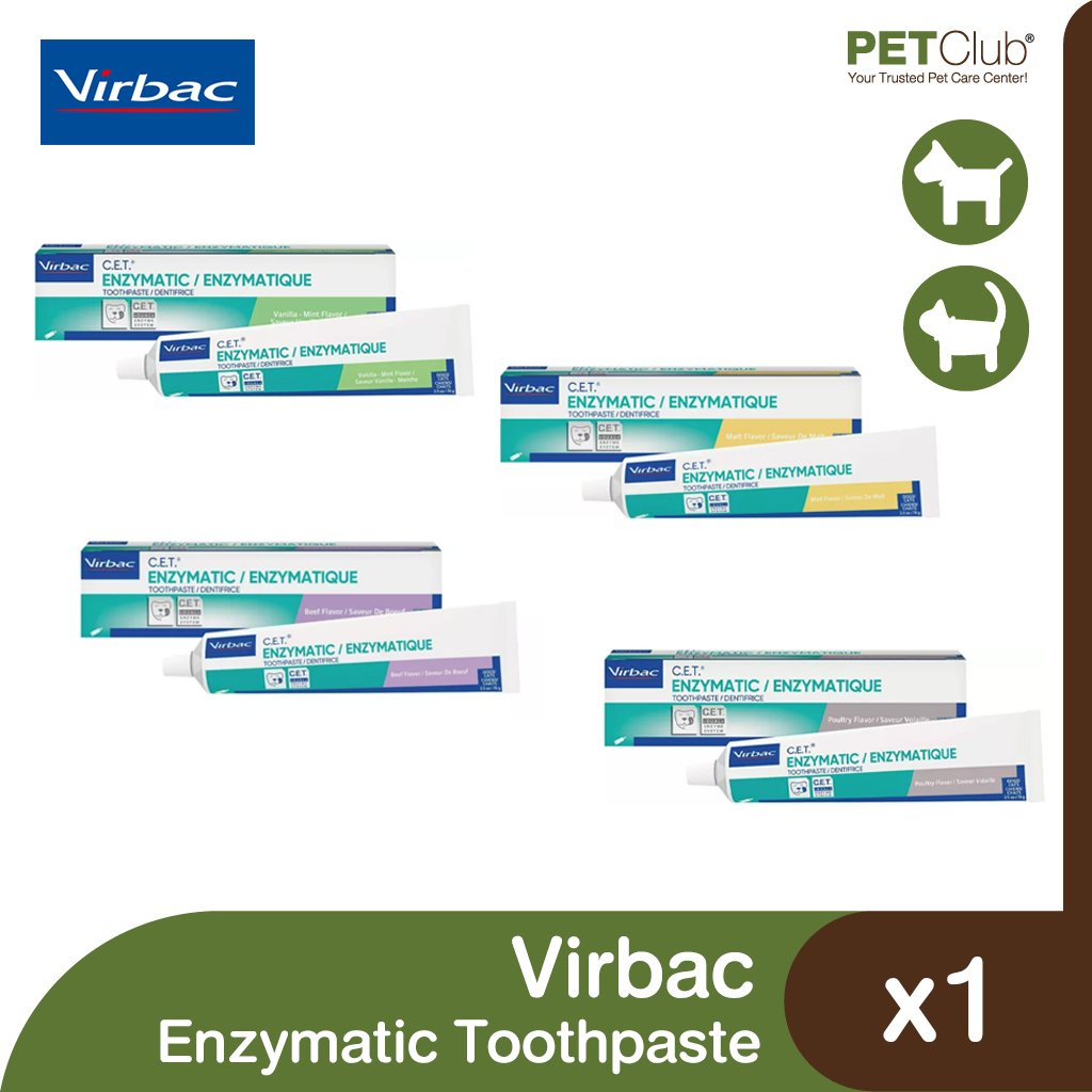 Enzymatic toothpaste for dogs virbac hotsell