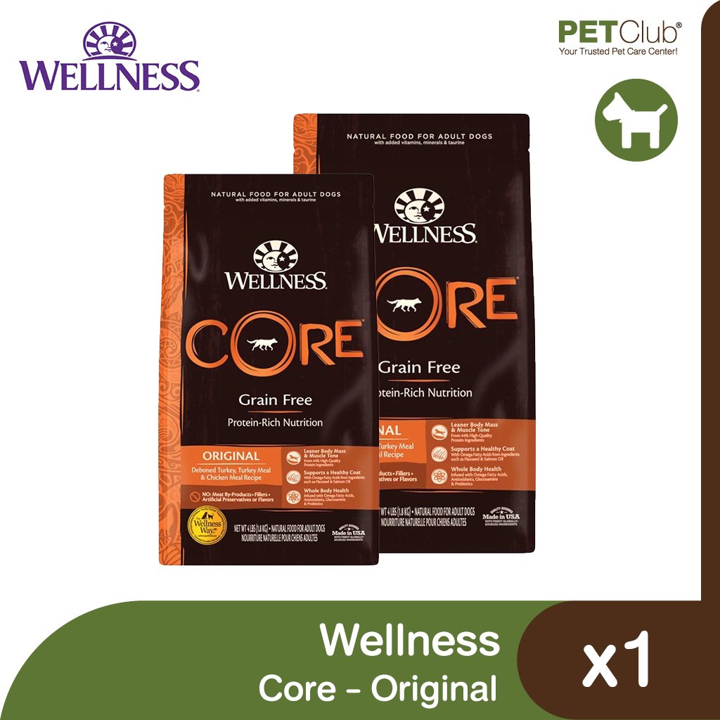 Wellness core store dog food original