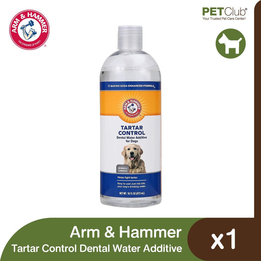 Arm Hammer Dental Water Additive for Dogs Tartar Control petclub