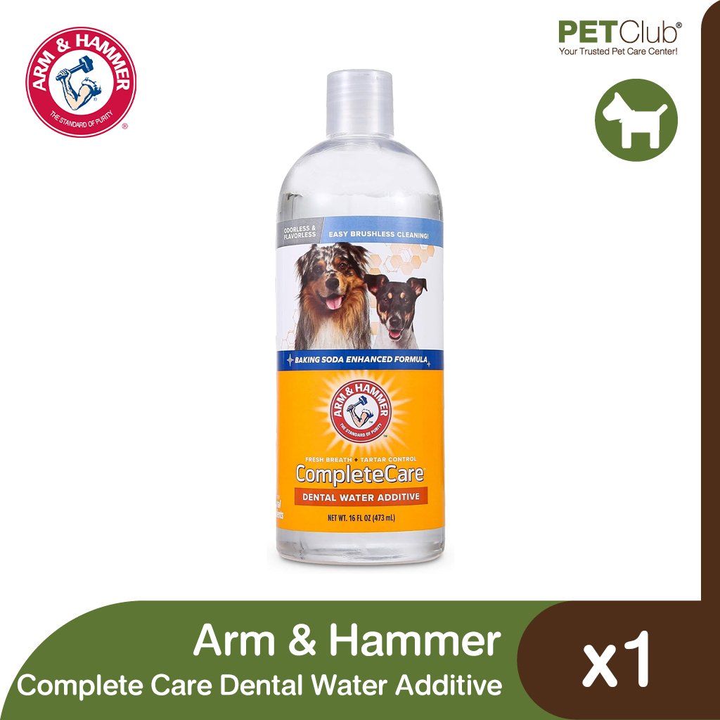 Arm Hammer Complete Care Fresh Dental Water Additive for Dogs 473ml. petclub