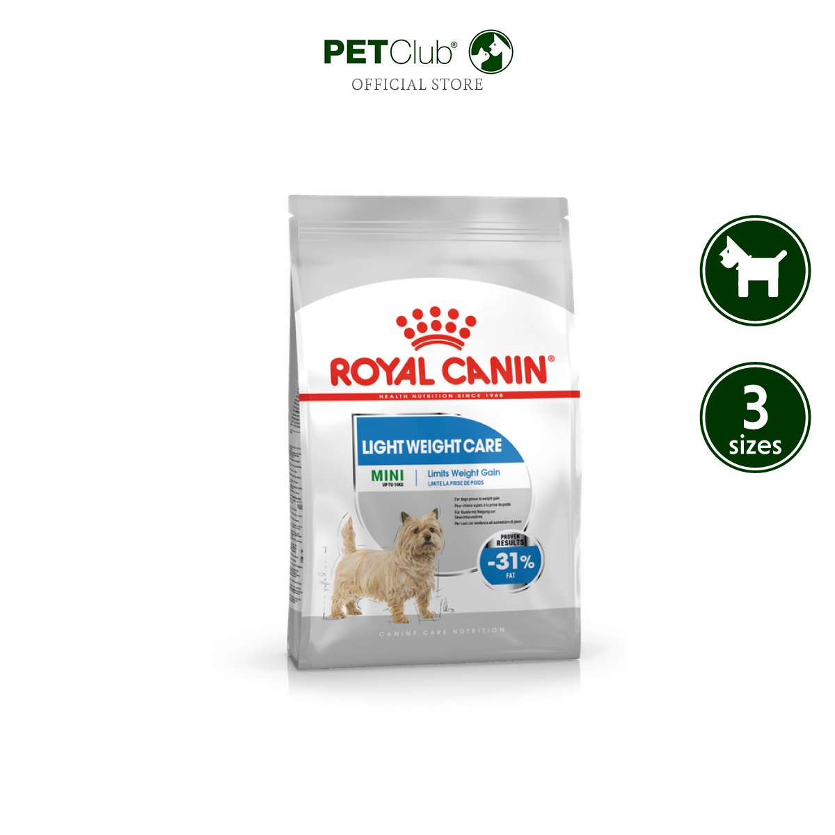 Royal Canin Mini Light Weight Care petclub