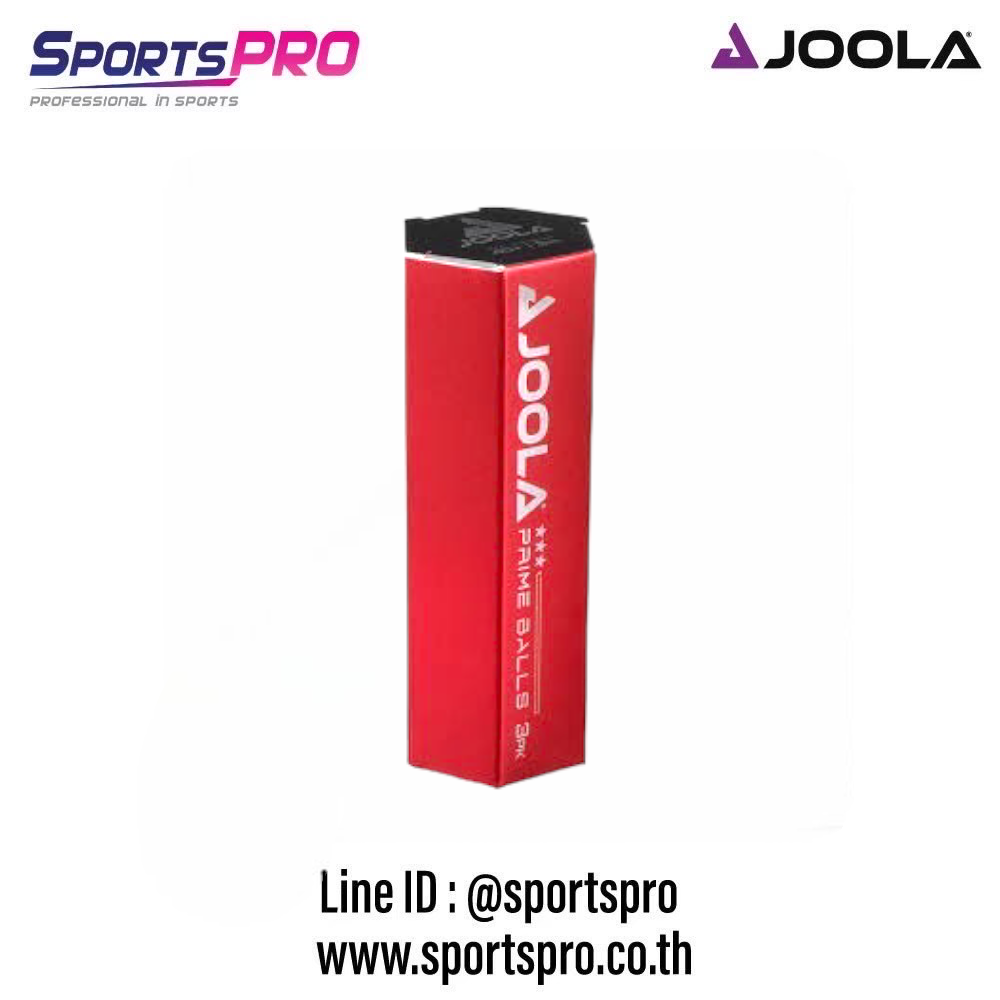 JOOLA PRIME 3Star Table Tennis Balls 3 / 1 box sportspro