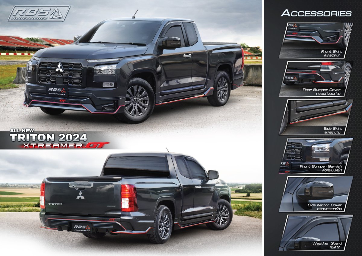 BODY KIT TRITON 2024 XTREAMER GT By RBS - rbs-accessories