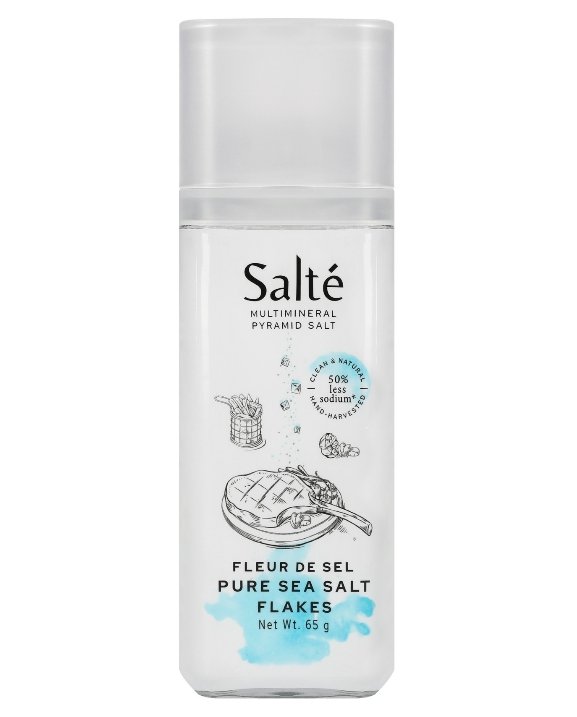 Pure Sea Salt Flakes Grinder 65 g bakeryland