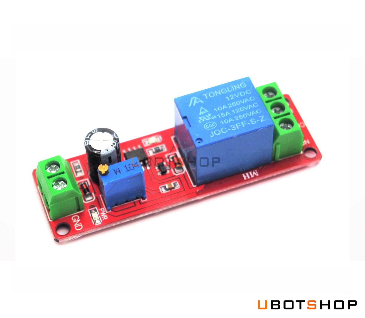 555 Timer Module with 12v Relay (SM0038)