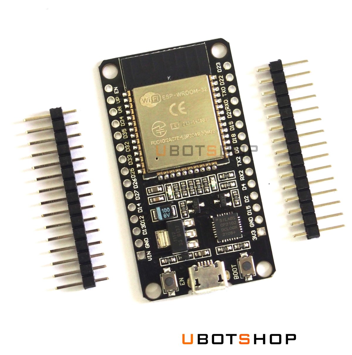 WIFI+Bluetooth 2-in-1 dual-core ESP32 wireless Bluetooth module (BE0005)