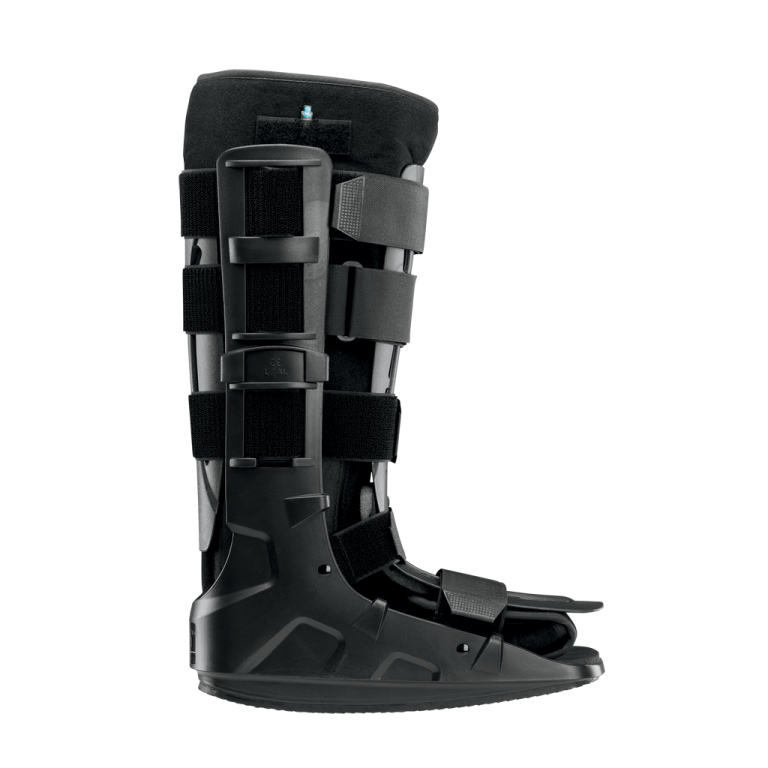 BREG Shell Air Ankle Walker Tall - Medium Size, Medical Boot For Sprains & Fractures