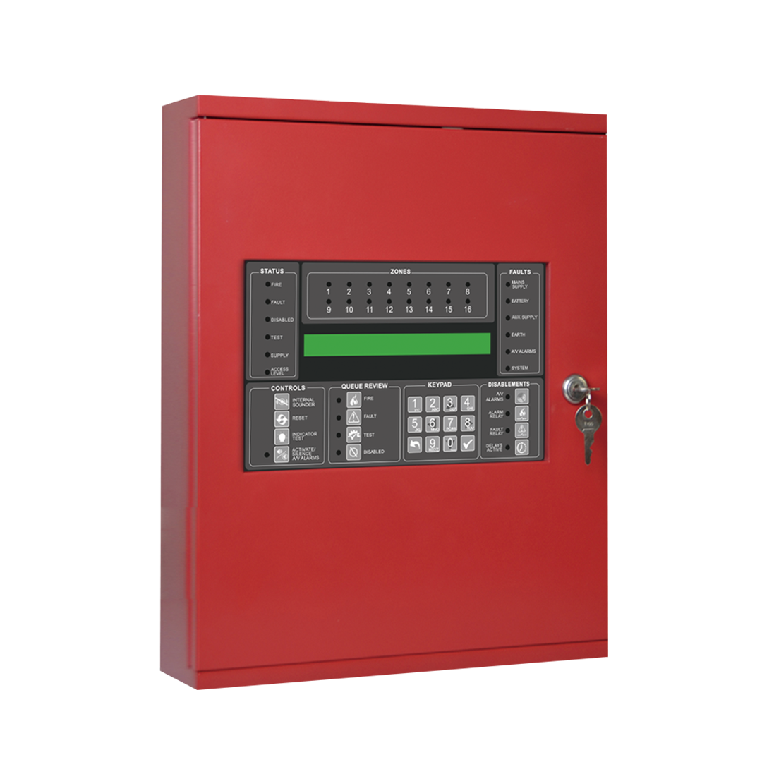 Fire Alarm Control Panel 8 Zones LCD Display - Numensthailand