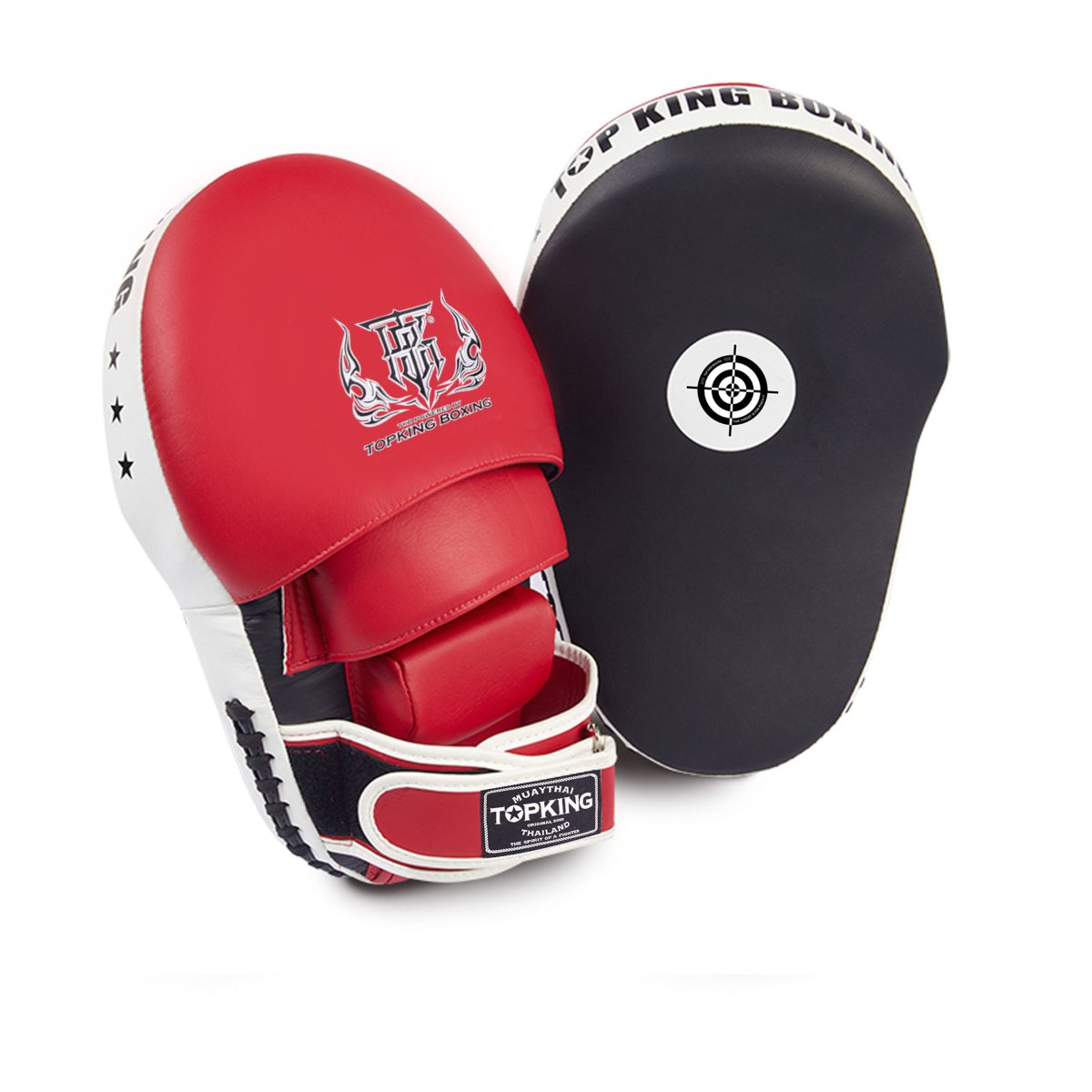 TKB KING パンチングミット 黒/赤 TKB KING パンチングミット 黒/赤 TOP KING(トップキング