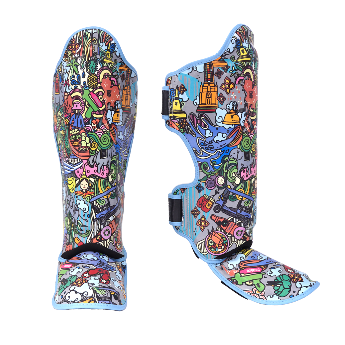 TOPKING SHIN GUARDS THAI CULTURE topkingboxing