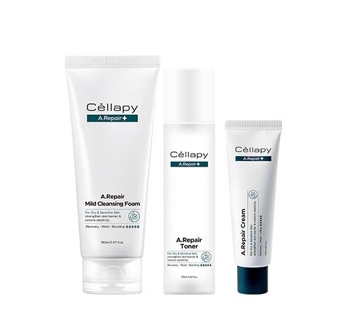 CELLAPY A.Repair Mild Cleansing Foam&Toner&Cream Set