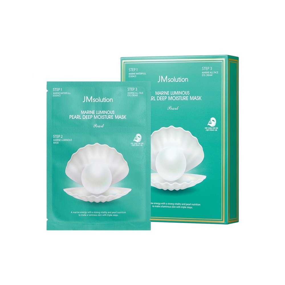 JMsolution Marine Luminous Pearl Deep Moisture Mask (10pcs) testerkorea