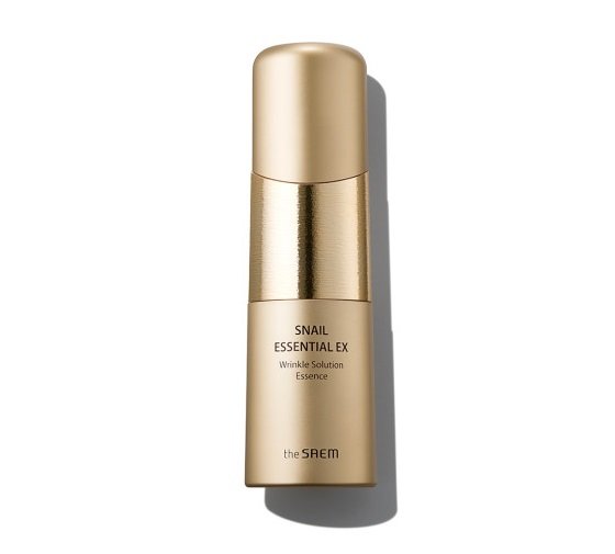 THE SAEM Snail Essential EX Wrinkle Solution Essence 50ml - testerkorea