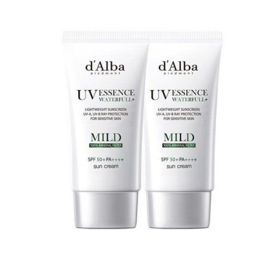 d'Alba Waterfull Balancing Sun Cream 50ml SPF50+PA++++