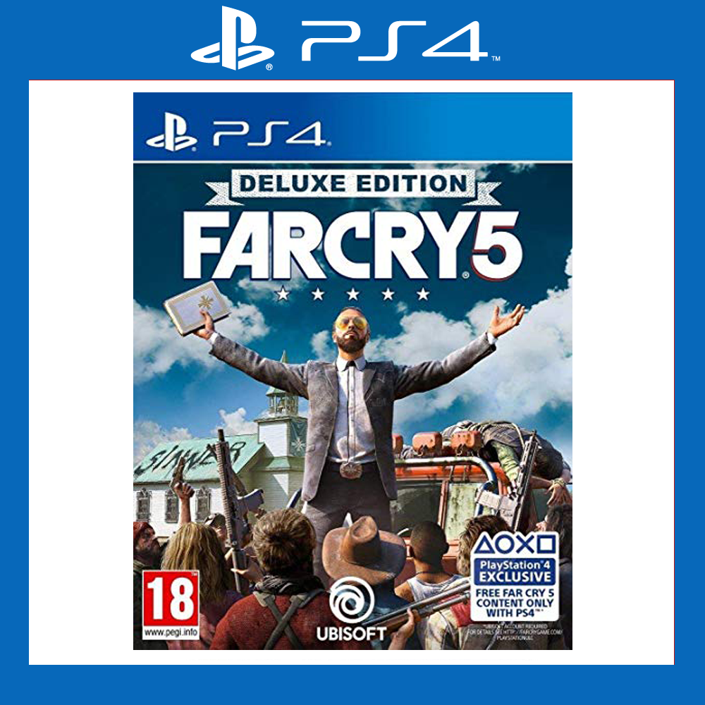 Far cry 5 deluxe store edition ps4