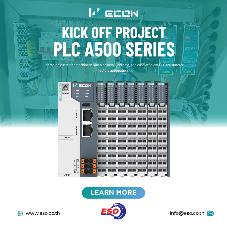 Plc 600 Launching PLC A500 Series for Real Factory Applications