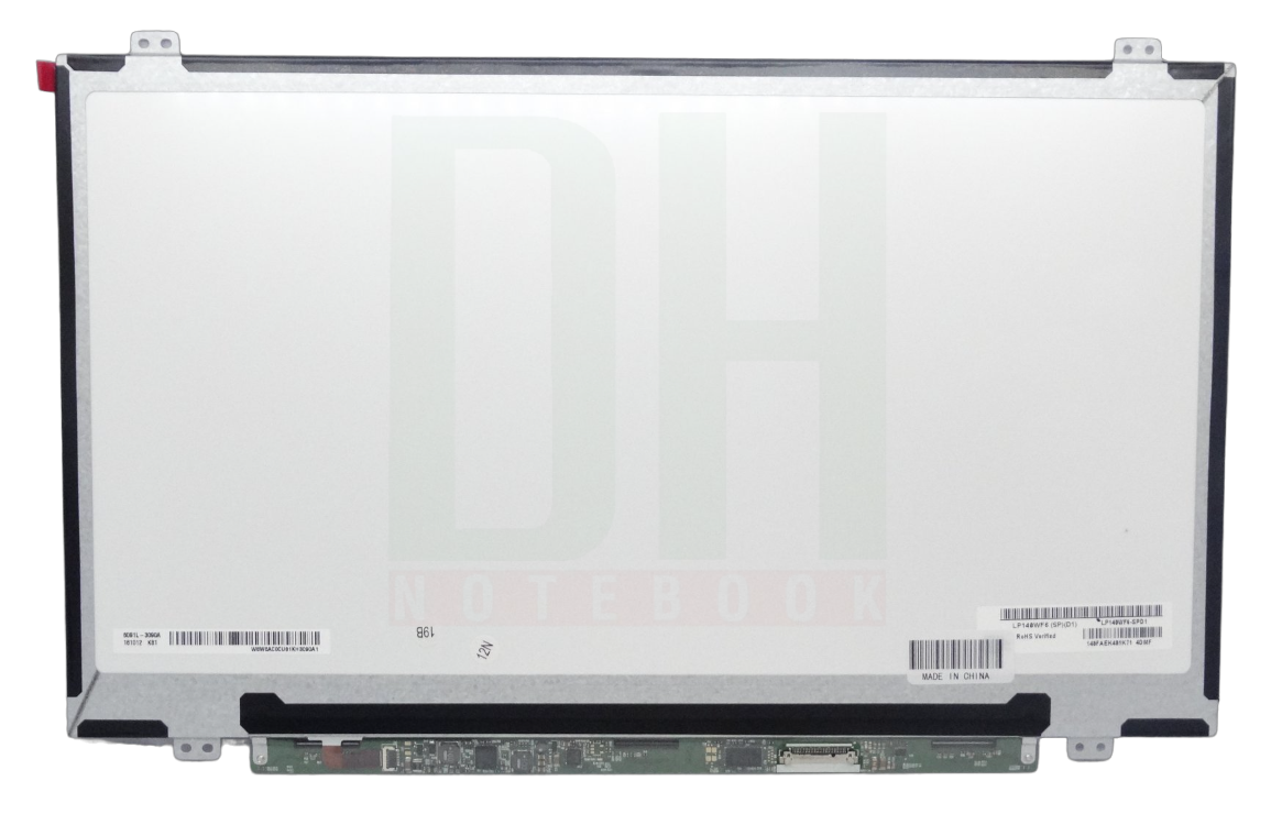 Dalle Écran 14" LED LP140WF6(SP)(M1) - Résolution 1920x1080 - 30 Broches - Neuf - Compatible Visiodirect