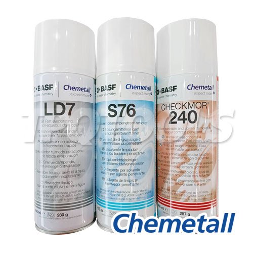 ชุดน้ำยาตรวจสอบรอยร้าว-รอยเชื่อม ELY-SPOTCHECK-SET ELY (CHEMETALL) (LD7 ...