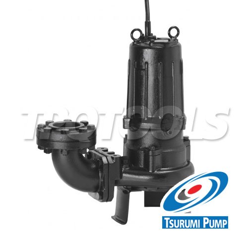 150B411 ปั๊มแช่บำบัดน้ำเสีย (เฉพาะปั๊ม) 380V TSURUMI PUMP B-Series ...