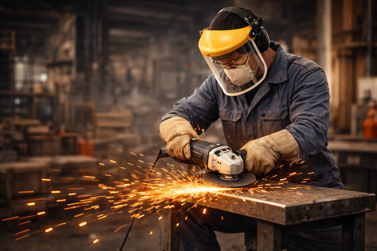 Safe Grinding Machine Checklist of 6 Essential Safety Equipment for Grinding Work