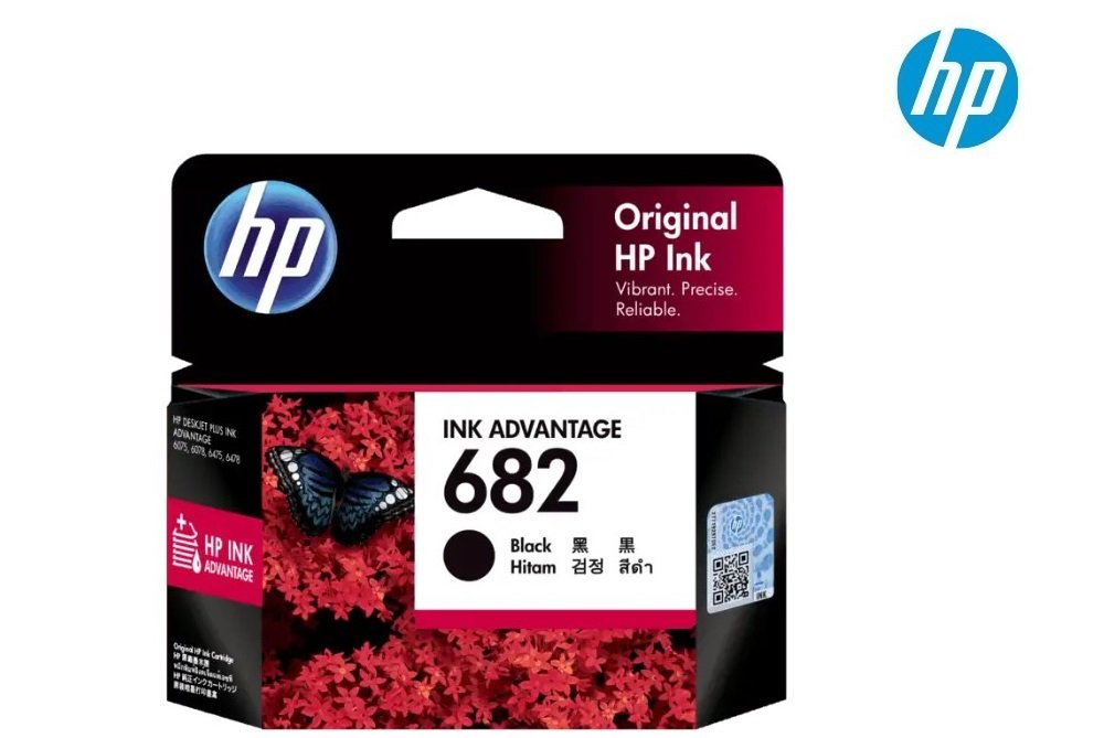 HP 682 Black Original Ink Advantage Cartridge