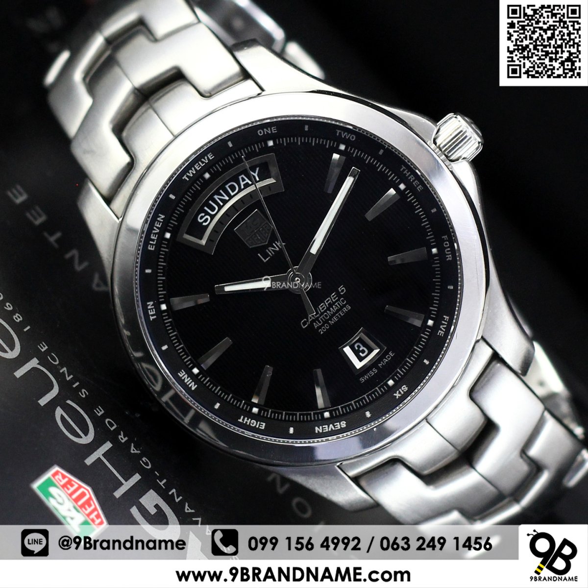 Tag heuer link calibre 5 automatic 200 meters sale