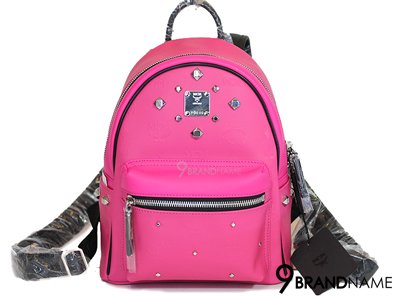 Mcm hot pink discount backpack