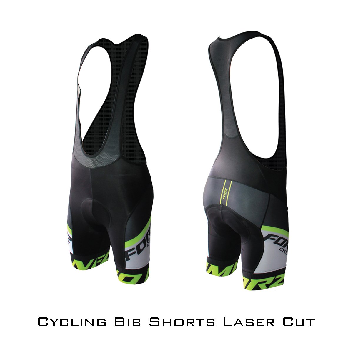 Custom Inked Bike Shorts - Laser - Lycra main image 0
