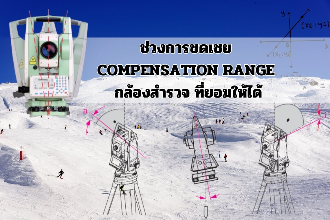 Comp. Range Visual ช่วงการชดเชย Compensation Range กล้องสำรวจ ที่ยอมให้ได้