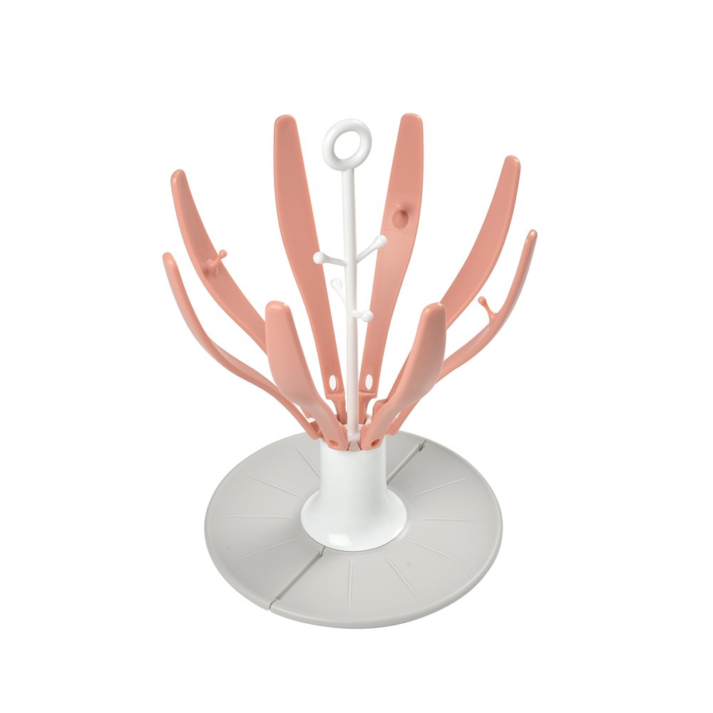 Flower Foldable Drying Rack - Vintage Pink