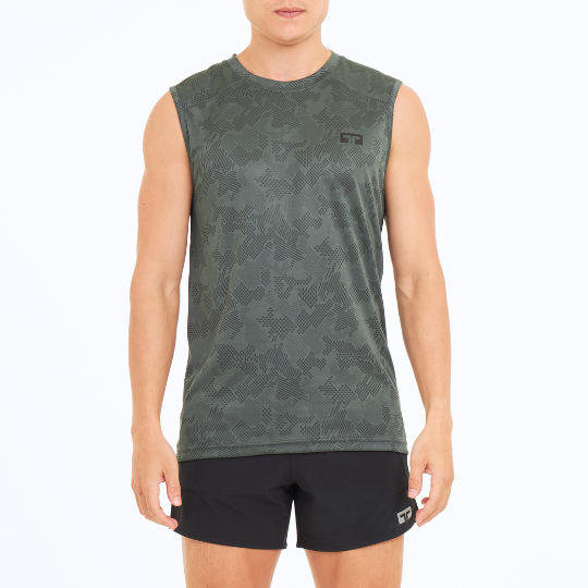 TL Distance Sleeveless Shirt Pine