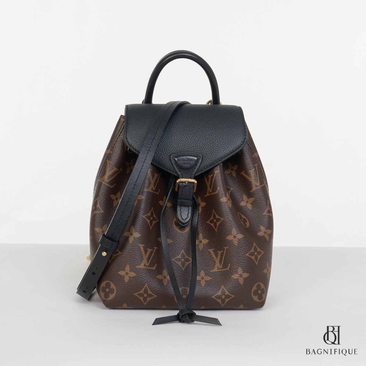 Louis vuitton montsouris 2025 bb black monogram