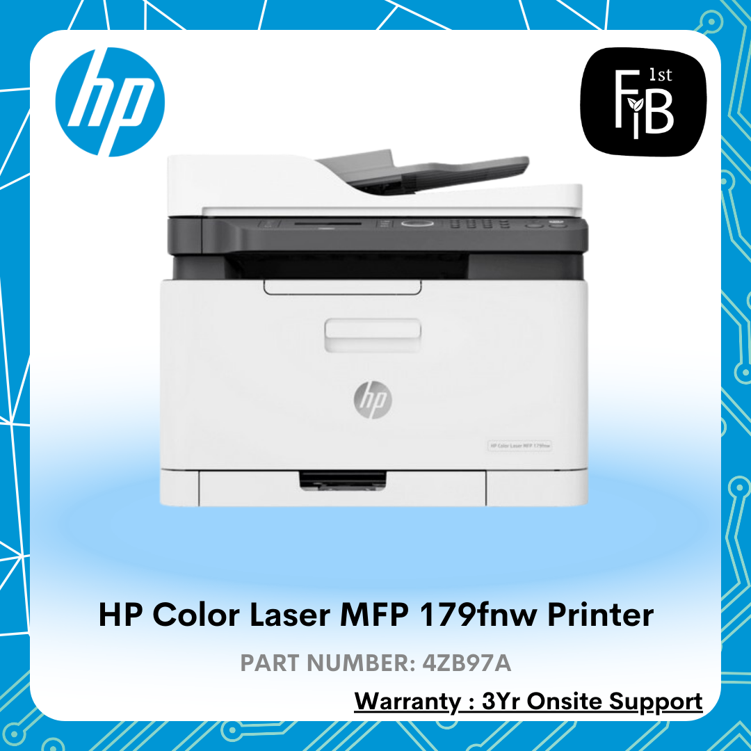 HP Color Laser MFP 179fnw Printer firstinterbusiness