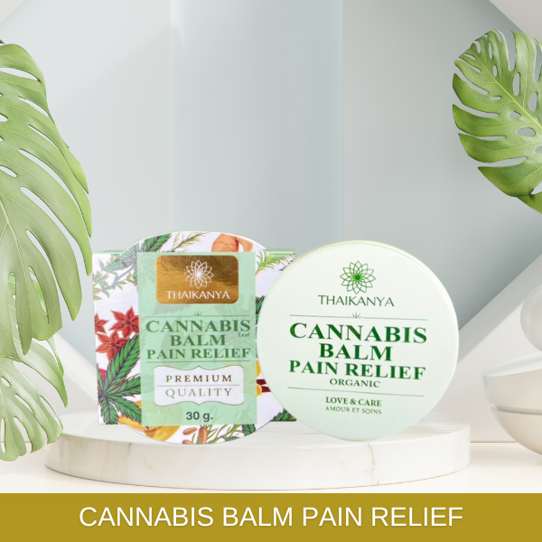 CBD INFUSED OIL PAIN SOOTHE BALM (PURE RELIFE) PREMIUM QUALITY - thaikanya