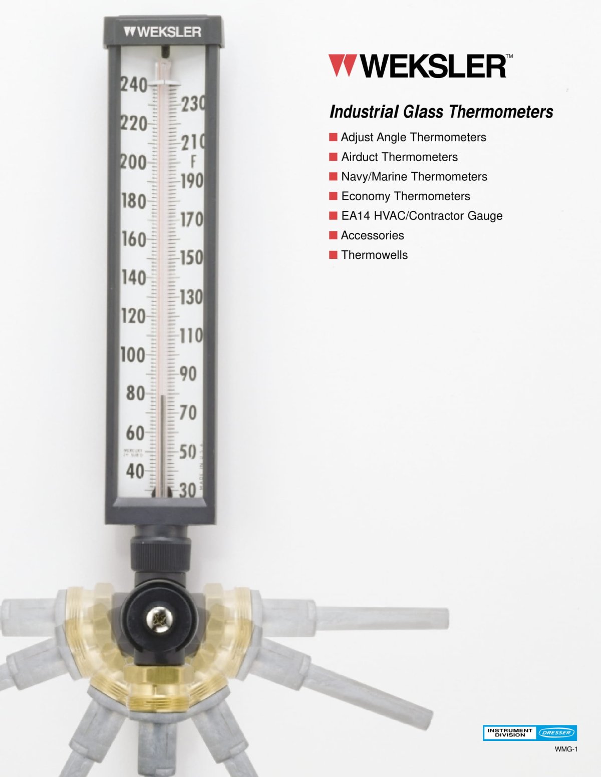 Veksler Instruments Temperature Sensor WEKSLER THERMOMETER