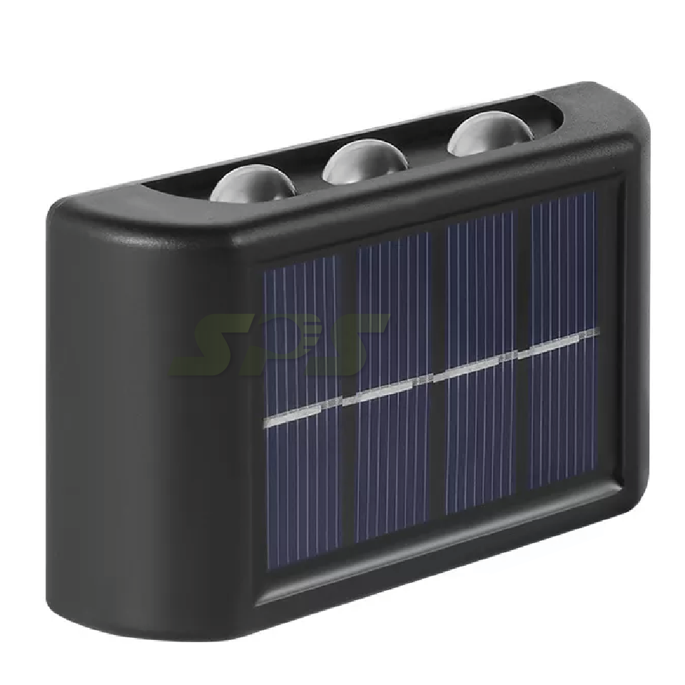 WALL LAMP SOLARCELL 4-6-8 LED