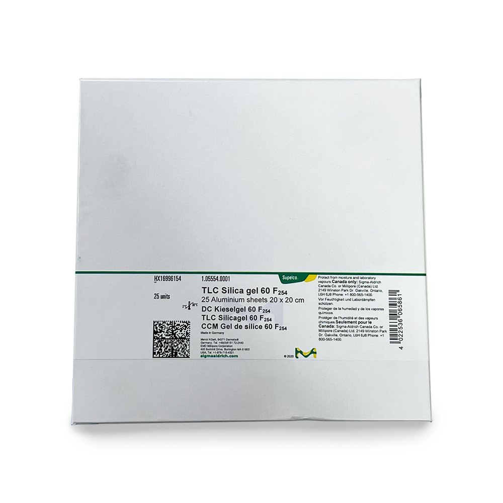 TLC Aluminium sheetS 60F254. 105554, Merck unionsci