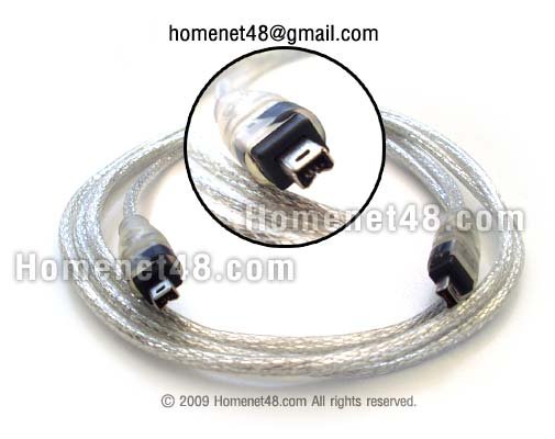 สาย Firewire (4Pins > 4Pins) ยาว 1.8 เมตร